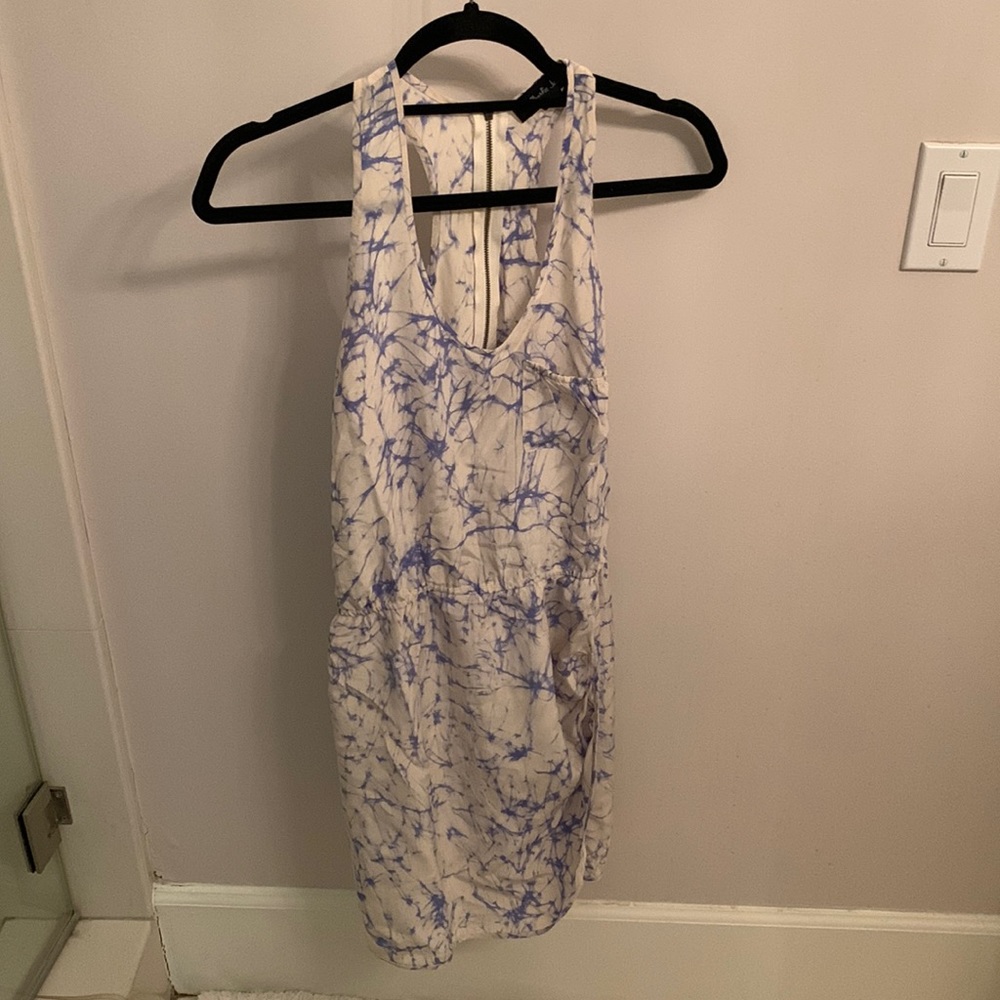 Tie dye racer back dress